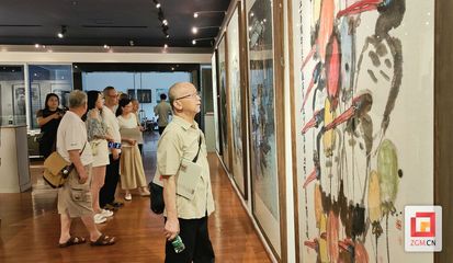 轉戰自貢 自貢、延安、西安三地美術作品交流展注入影視策劃新活力